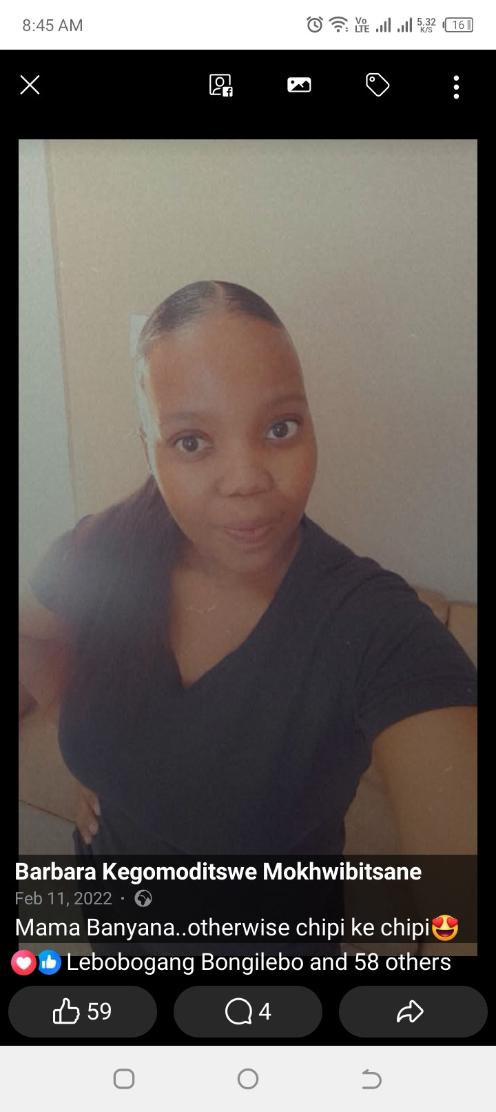 Kegomoditswe Barbara Mokhwibitsane Profile Picture